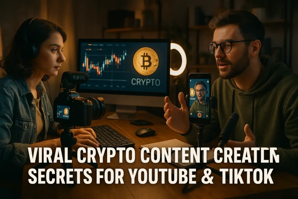 Viral Crypto Content Creation Secrets for YouTube & TikTok