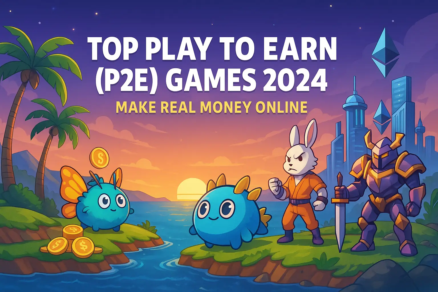 Top Play to Earn (P2E) Games 2024